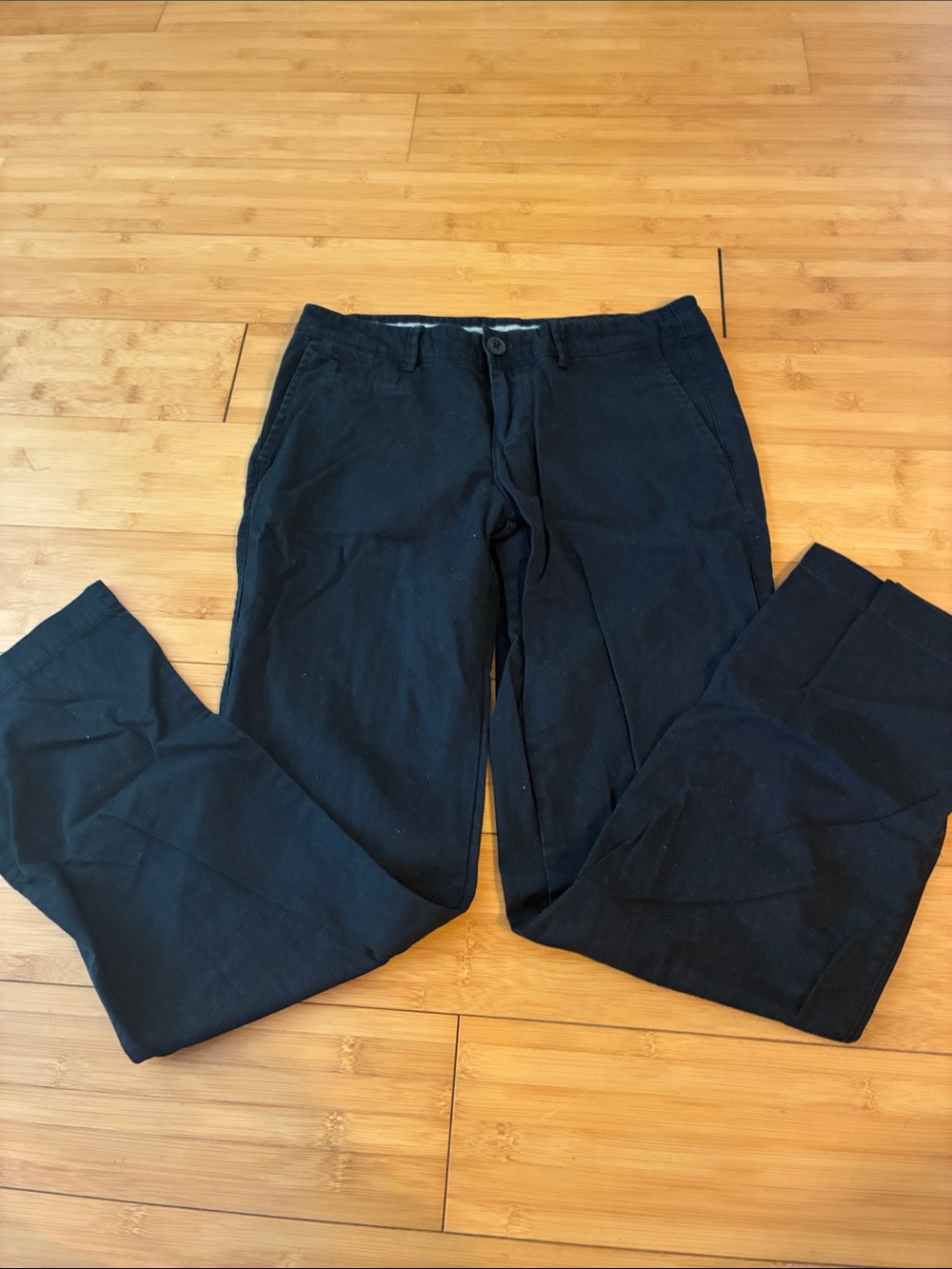 Nike Black Casual Chino Pants
